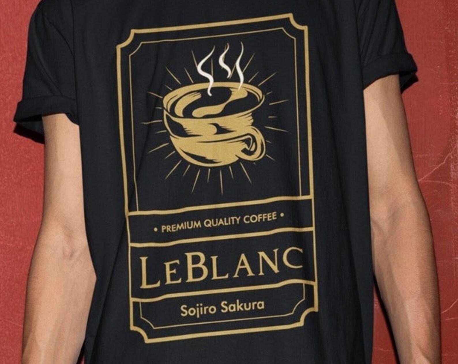 Unisex P5 Royal Cafe LeBlanc Anime T-Shirt, Gaming Shirt S