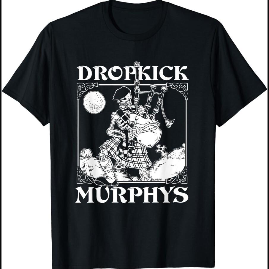 Dropkick Murphys T-Shirt Dropkick Murphys Band Shirt Unisex Gift For Fan Unisex T-Shirt XXXXL