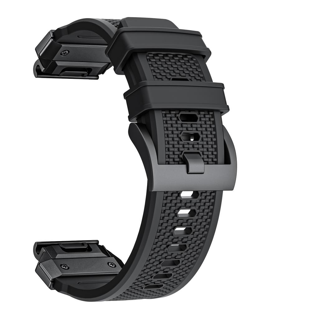 Brățară de 26mm pentru Garmin Fenix 8 51mm/Enduro 3/Enduro 2 Curea de Ceas Universală din Silicon