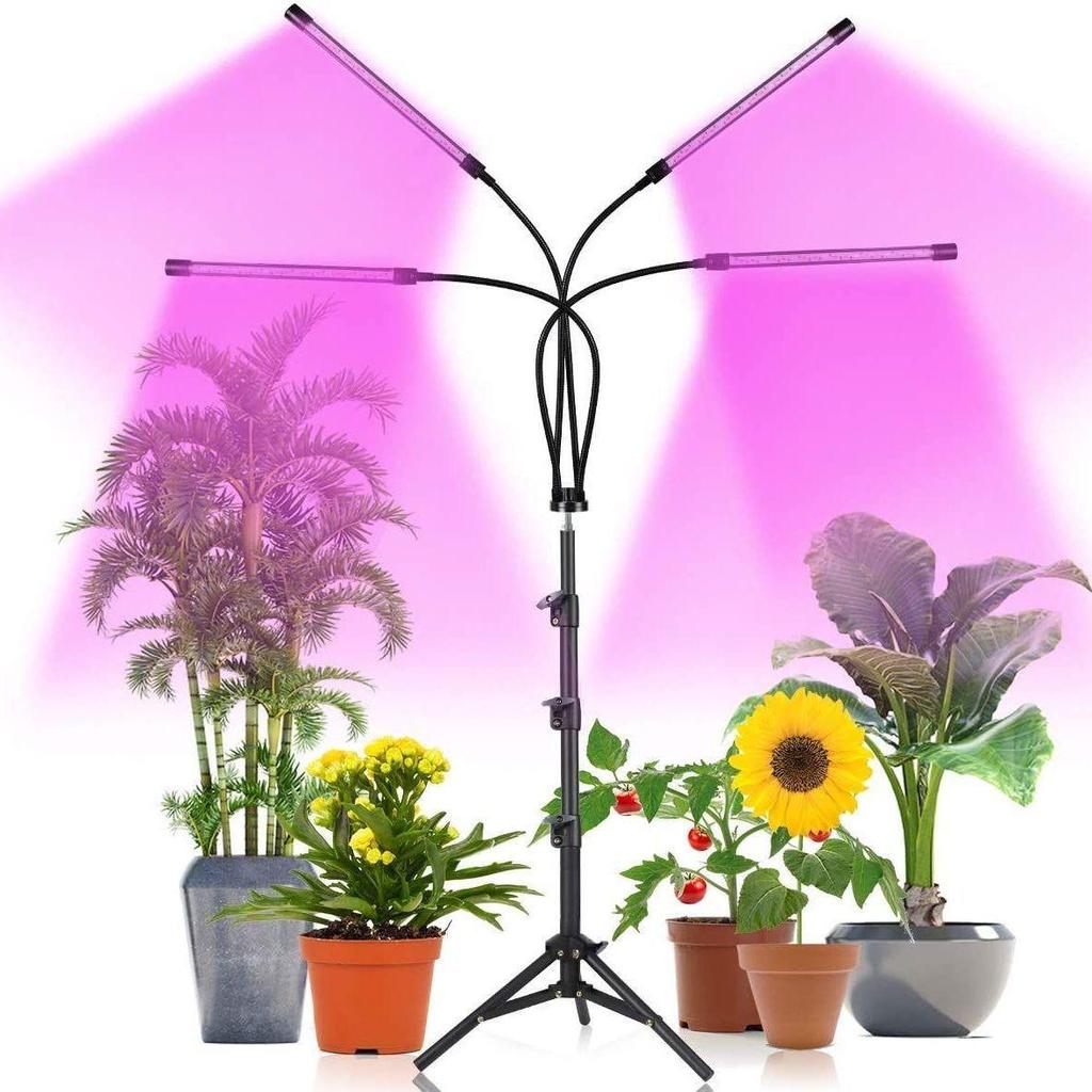 Tripod LED Grow Light with USB Timer & Remote Control