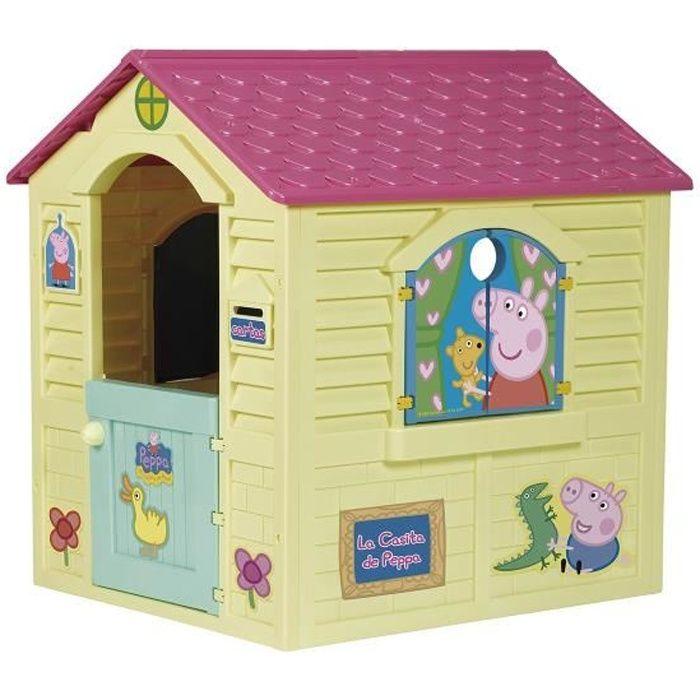 Domeček Peppa Pig - CHICOS - Otevírací dveře a okna - Pro kluky a holky od 2 let