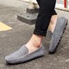 Men Loafers Casual Boat Shoes Handmade Footwear Breathable Suede Shoes Men Elegantes Leisure Walk Moccasins Slip On Mens Shoes