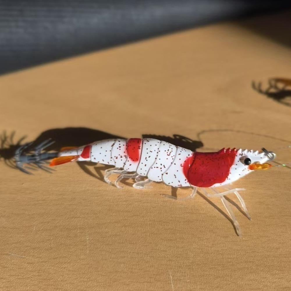 9cm Size Squid Jig Shrimp Hook 11g Weight Artificial Calamar Cuttlefish Shape Egi Design Slow Sinking Lure Bait Fishing