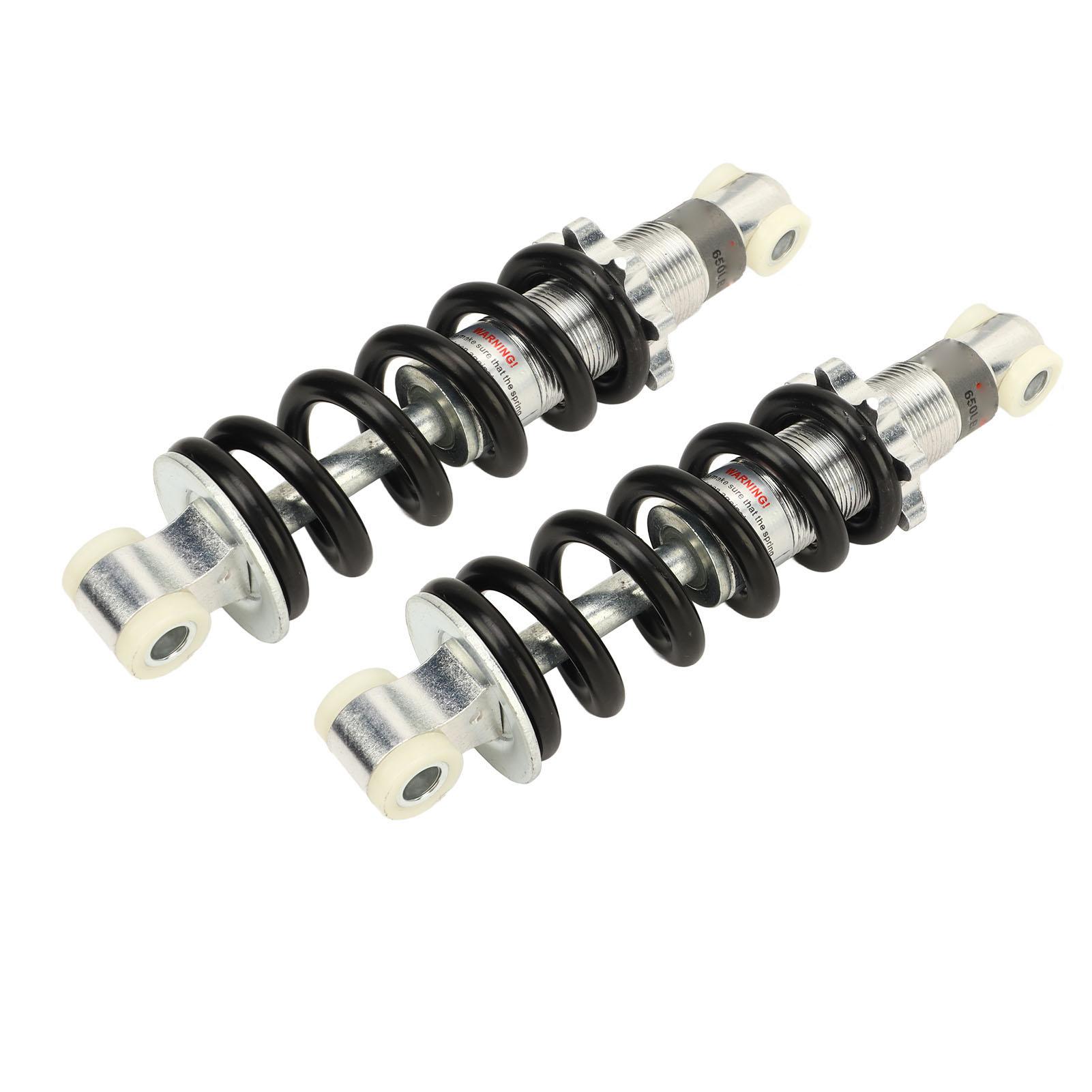 1 Pair Shocks Struts Damper 170mm 650lbs Shock Absorber Spring for 47cc 49cc Mini Moto ATV Pocket Bike Scooter