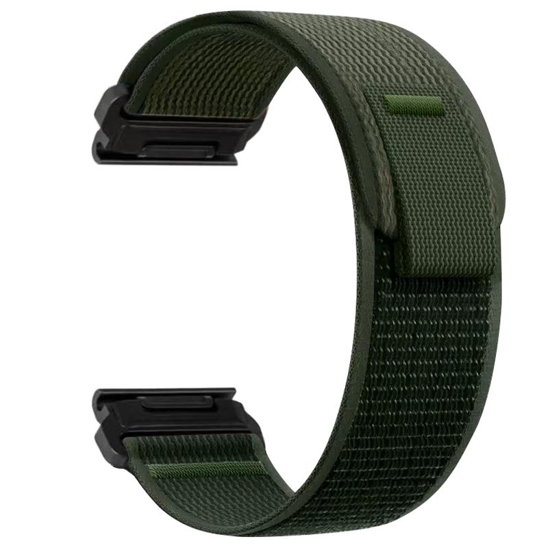 QuickFit 26mm 22mm 20mm Nylon Trail Loop Strap For Garmin Fenix 8 51/47/43mm 7 Pro 7S 7X E Bracelet Band For Quatix 8 51mm 47mm