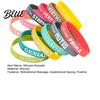 Bulk Party Bag Fillers 12Pcs Motivational Message Bracelet Inspirational Saying