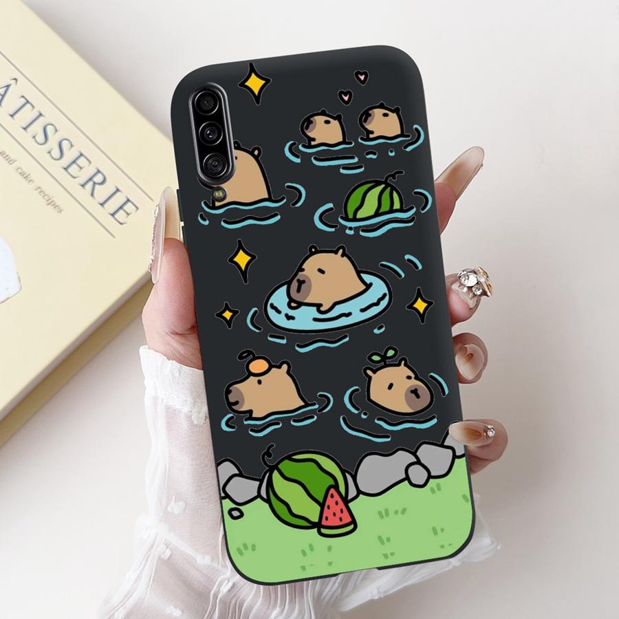 Für Samsung Galaxy A09 5G Hülle SM-A908B Cover Cartoon Bemalte Weiche Silikonhüllen für Samsung A50 A50s A30 A30s A20 Handy Funda