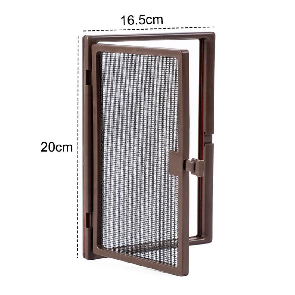 Plasă de ferestre DIY practică, detașabilă, cu deschidere exterioară, plasă insecte, plasă ferestre invizibilă