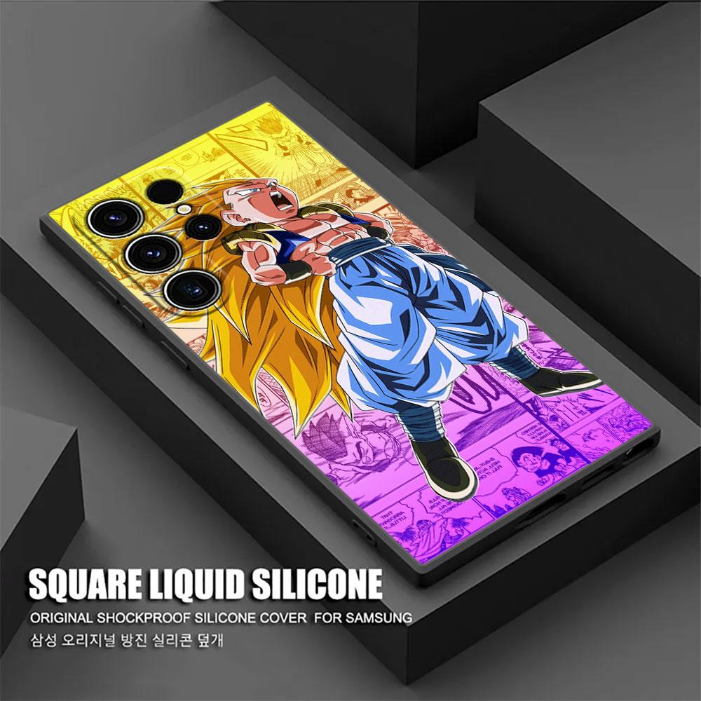 Dragons Balls Comics Goku Phone Case For Samsung Galaxy S25 S24 S23 S20 S21 FE S26 S22 Ultra S26 Plus S25FE Soft Silicone Cover