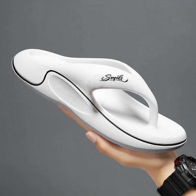 Wear Outer Anti-slip Odor-resistant For Male Flip-Flops Thick-bottom Flip-Flops Beach Slippers Summer New And Women