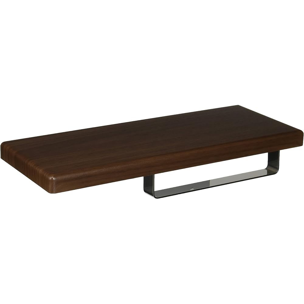 TOTO YT402FMR #MW Towel Rack with Shelf, Dull Brown