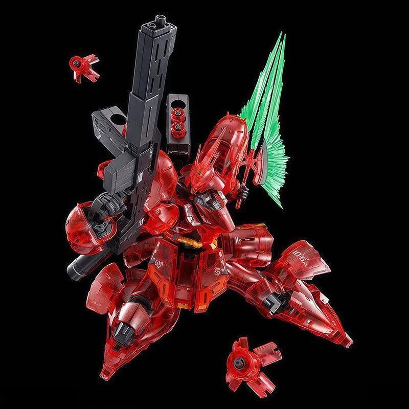 Sazabi RG /144 Cleab Farbe Bunt Transparent Mech Bausatz Actionfiguren Schreibtischdekoration Puppe Jungen Puzzle Spielzeug