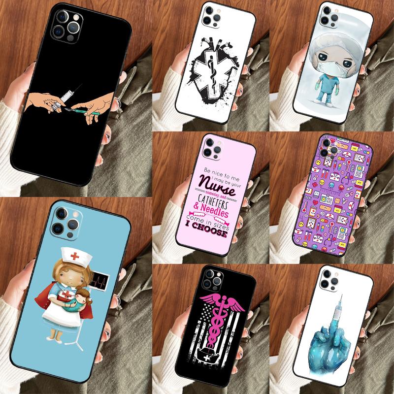 Medizin Doktor Krankenschwester Handyhülle Für Samsung Galaxy S25 S26 Ultra S20 S21 S22 S23 S24 Plus S10 S25 FE Rückseite