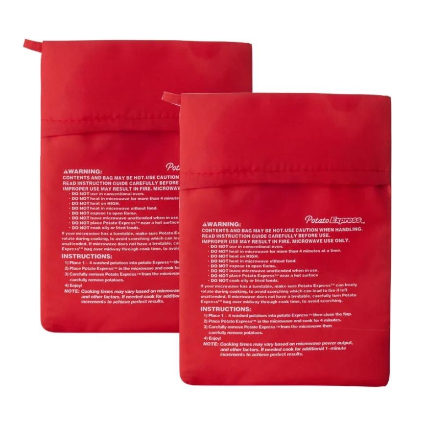 Sáček na vaření brambor v mikrovlnné troubě Pečené patata Vaření Rychlý nástroj na rychlé pečení Pečicí trouba