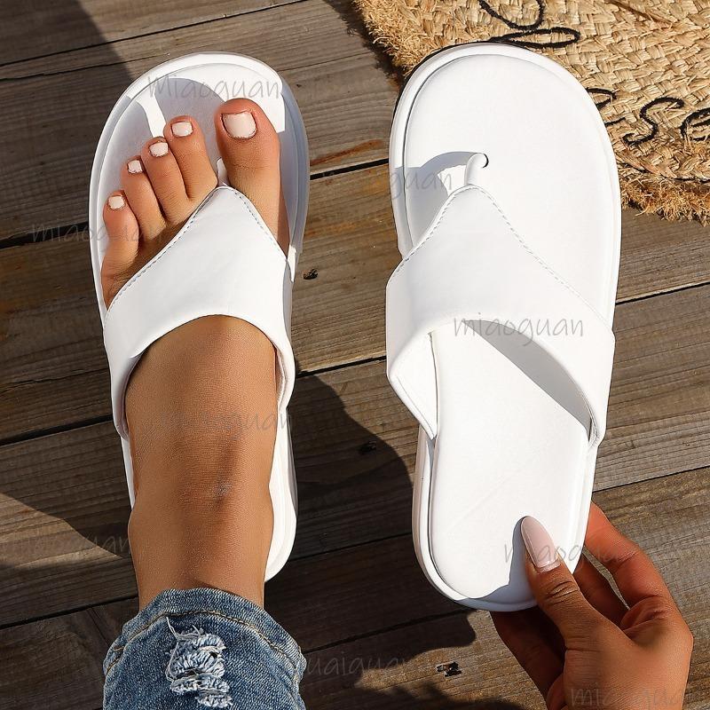 Multi-Color Platform Flip Flops Thick Sole Slippers Casual Daily Wear Comfortable Non-Slip Sandals Size 36-43 Sandalias Mujer