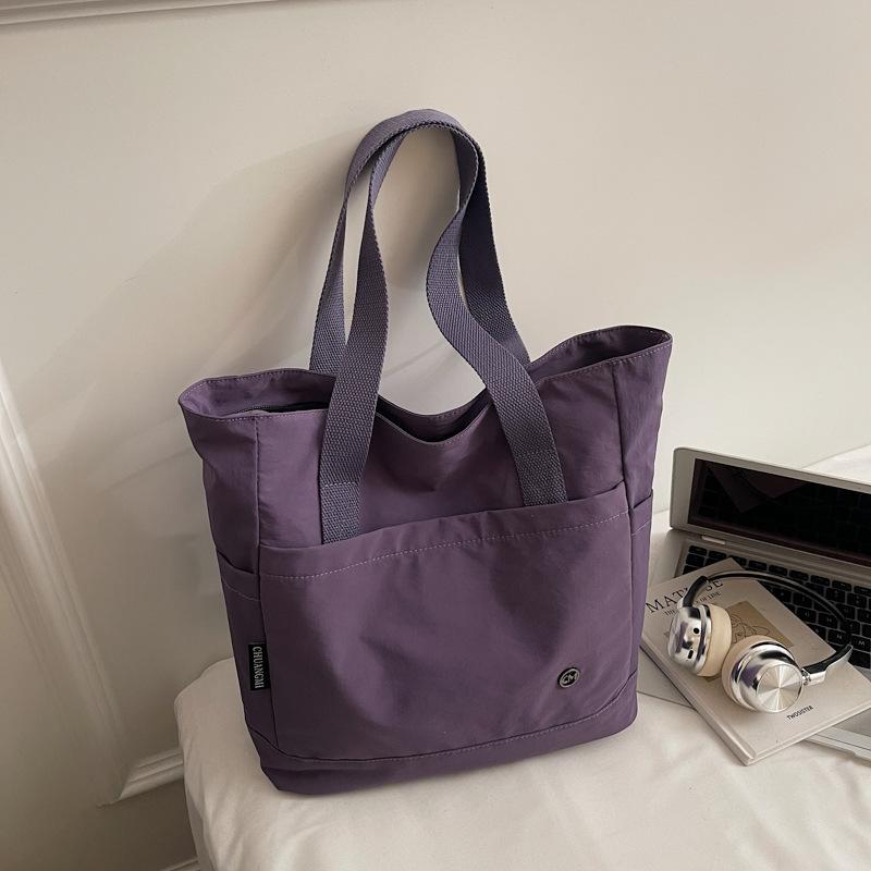 Large Capacity Shoulder Bag Winter New Fashion Bag Student Bag Simple Casual Handbag