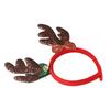 Party Dress Up Antlers Headband Female Plush Hair Hoop Christmas Decoration Christmas Hair Band