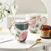 WOOCH Butterfly Ceramic Lidded Mug Gift Set