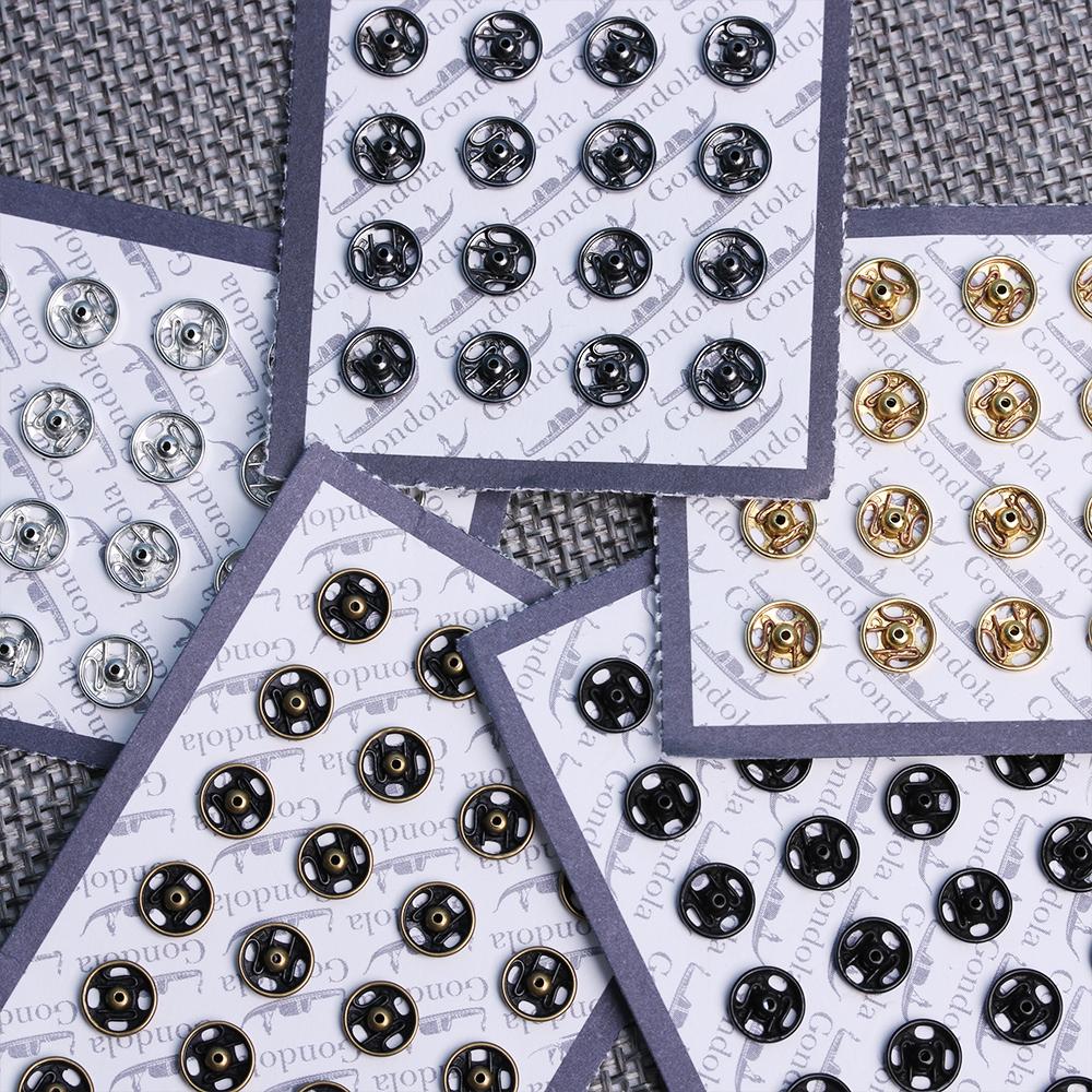 Miniature Invisible Snap Clothing Sewing Buckle Mini Buttons Metal Buckles DIY Doll Clothes