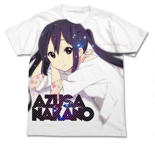 

Азуса Накано Полная графика белого цвета K-ON!! Размер футболки L белый