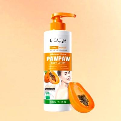 BIOAQUA - Lozione Corpo Sbiancante alla Vitamina C e Papaia