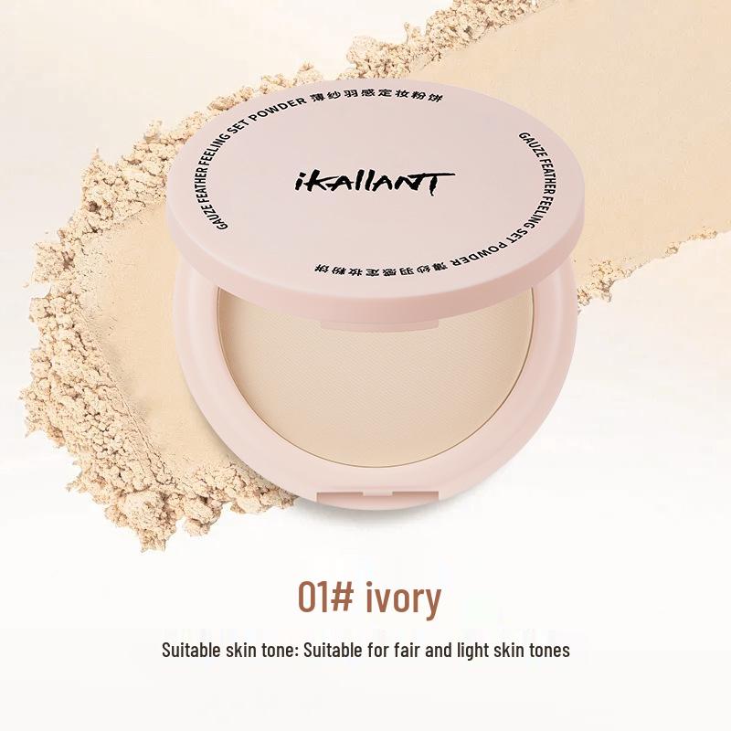Kalan Dai Feather-Light Matte Setting Powder Foundation - Long-Lasting Brightening Soft-Focus Makeup for a Flawless Base 10g