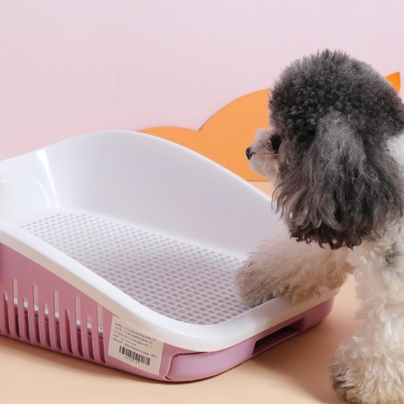 Excretion Training Sand Box Cat and Dog Tray, Anti-splash Dog Toilet Cat Litter Box Easy To Clean Pet Toilet Bedpan