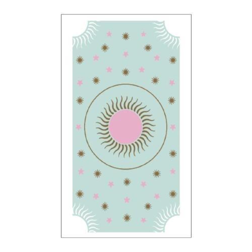 10,3 x 6 cm, Pastell-Reiter-Tarot-Kartenspiel, Oracle, 78 Stück, rosa Tarotkarten mit Leitfaden für Anfänger