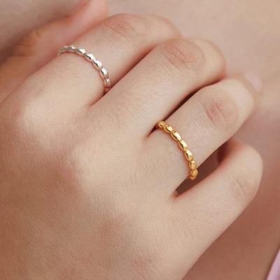 (Silver 925) Volume Egg Line Ring CR1832