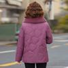Women's medium down cotton-padded clothes, winter clothes, piled and thickened cotton-padded jackets, new cotton-padded jackets for women