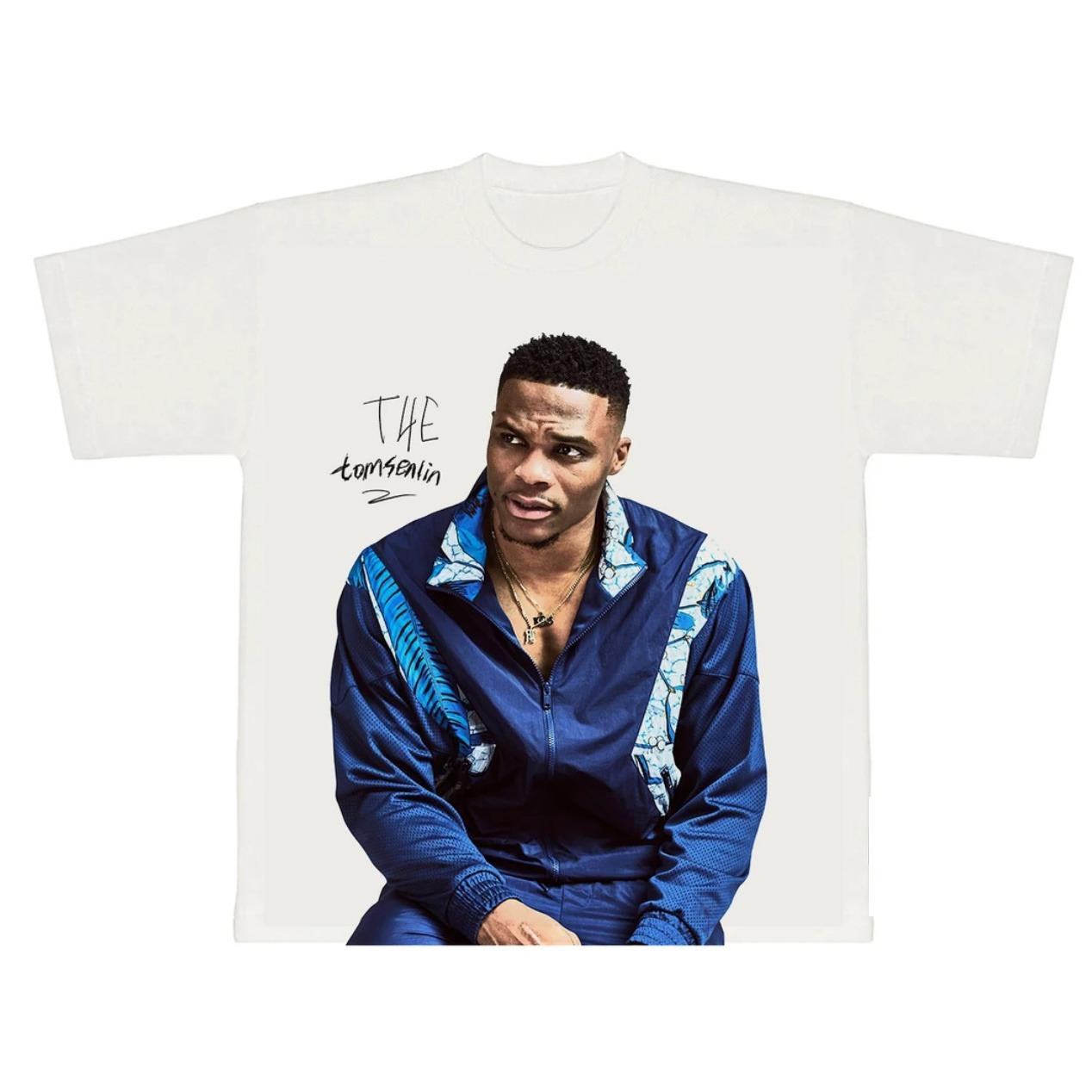 

Summer American-style Printed Heavyweight Pure Cotton Short-sleeved Men s Round-neck Loose-fitting Trendy Style 5XL різнокольоровий