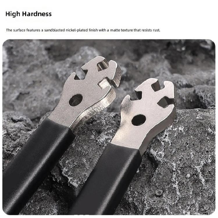 Portable Bike Spoke Wrench Rims Adjustment Tool Bike Wheel Rims Spoke Adjuster Carbon Steel Bike Spoke Wrench Enduring