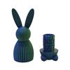 3D-gedruckte Hasenfigur mit Geheimfach Hasenförmiges Labyrinth Geschenkbox Pädagogisches Stressabbau-Puzzle Tier Ostergeschenk