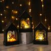 Cross-border Halloween Decoration Led Wind Lights Holiday Decorations Electronic Candle Lights Atmosphere Decorations Tabletop Ornaments