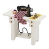 1:12 Dollhouse Miniature Sewing Machine Vintage Dollhouse Furniture Accessory Simulation Sewing Mach