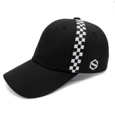 STANDUP Racer Crown Black Color Ball Cap