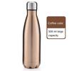 350/500/750/1000ml 304 Stainless Steel Vacuum Flask Double Wall Water Bottle Leak-proof Thermos Bottle Sports Fitness Bottle