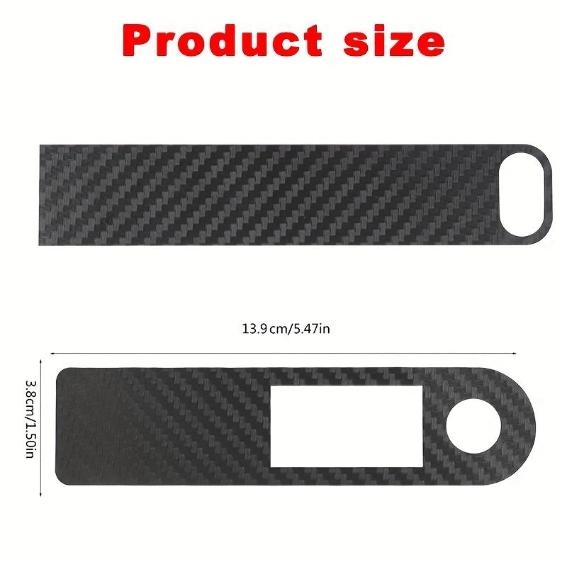 Protective Film Stickers, Electric Scooter Dashboard Protector Durable Carbon Fiber Design, Fit Scooter M365 /Pro Dashboard Scratchresistant Cover