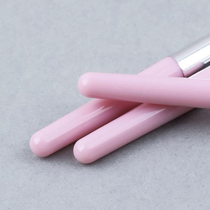 10 Pieces Lip Brush Set Flexible Silicone Tip Makeup Tools for Detailed Cosmetic Application Lip Brushes