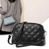 Fashionable One-shoulder Women's Bag 2024 New Style Diamond-grid Small Cross-body