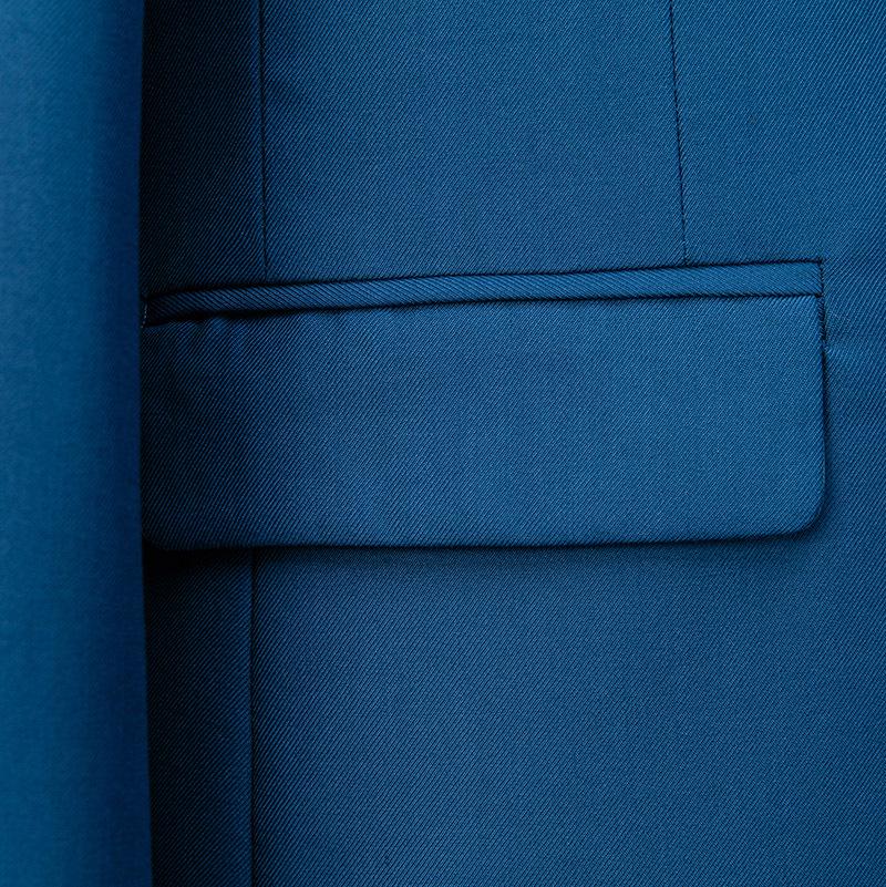 Men's Business Casual Red Three-Piece Suit Set 2024 - QT3002-533