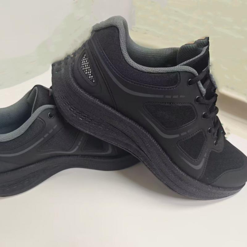 

New physical popcorn training shoes spring, autumn and winter outdoor off-road breathable casual running shoes 46 чёрный