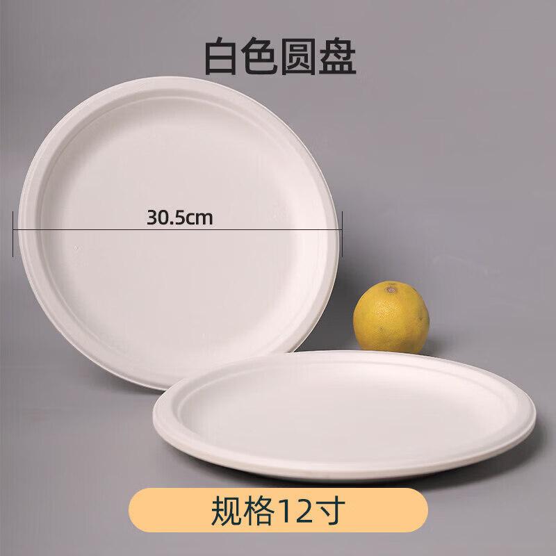 OEING Biodegradable Disposable Dinnerware Plates