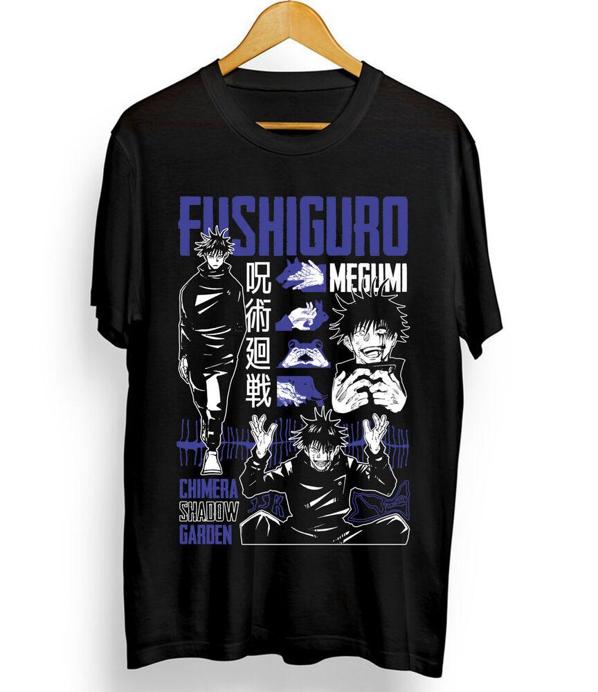 

New T-shirt,2022 The Power of Megumi Fushiguro from Jujutsu Kaisen T-Shirt 2XL