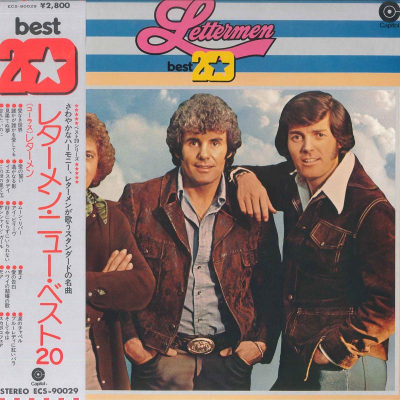 

LP Пластинка LETTERMEN - Lettermen Best 20 ECS90029 CAPITOL Япония Оби Рок Б/У