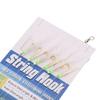 5 Sets Soft Fish Skin Fishing Rigs with Luminous Beads Fishing Lure Rigs  Saltwater Fishing