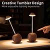 Rechargeable LED Table Lamp with Remote & Touch Control for Bedside and Hotel Decor