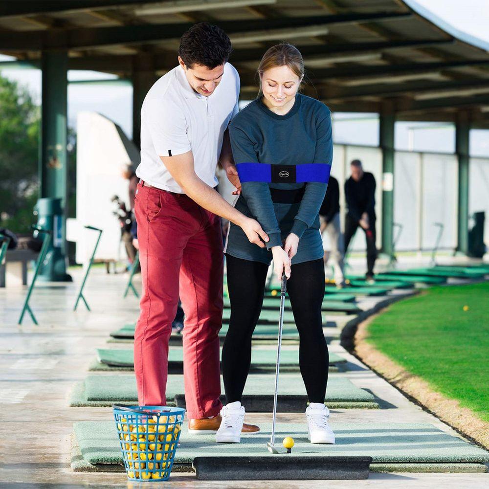 Golf Swing Trainer Practice Correction Belt Golf Swing Training Aid Golf Correction Belt
