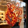 Year of Sheep Decals Chinese New Window Stickers, 2027 Goat Static Clings, Decorative Stickers Reusable Lunar Xmas Decor for Home Shop Decoration