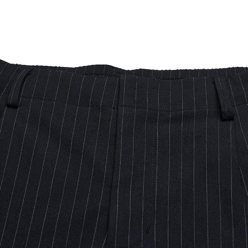 FILA Heritage Simple Fashion Classic Stripe Design Comfortable Loose Woven Casual Pants Men bottoms Dark-Smoke-Blue F11M628807FDB